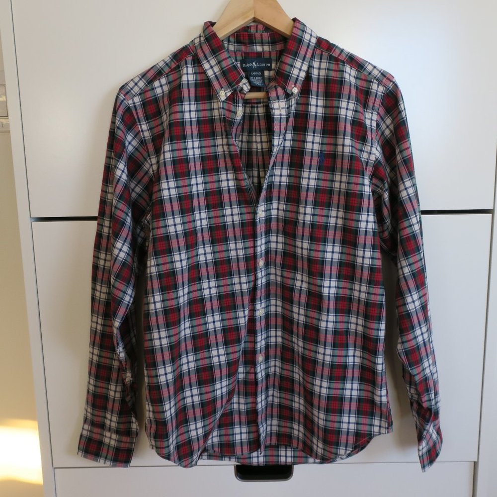 Ralph Lauren Plaid Button Down Shirt